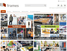 Tablet Screenshot of frames.de