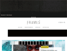 Tablet Screenshot of frames.com.br